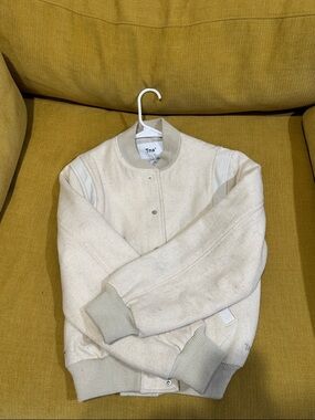 TNA Off-White Bomber Jacket